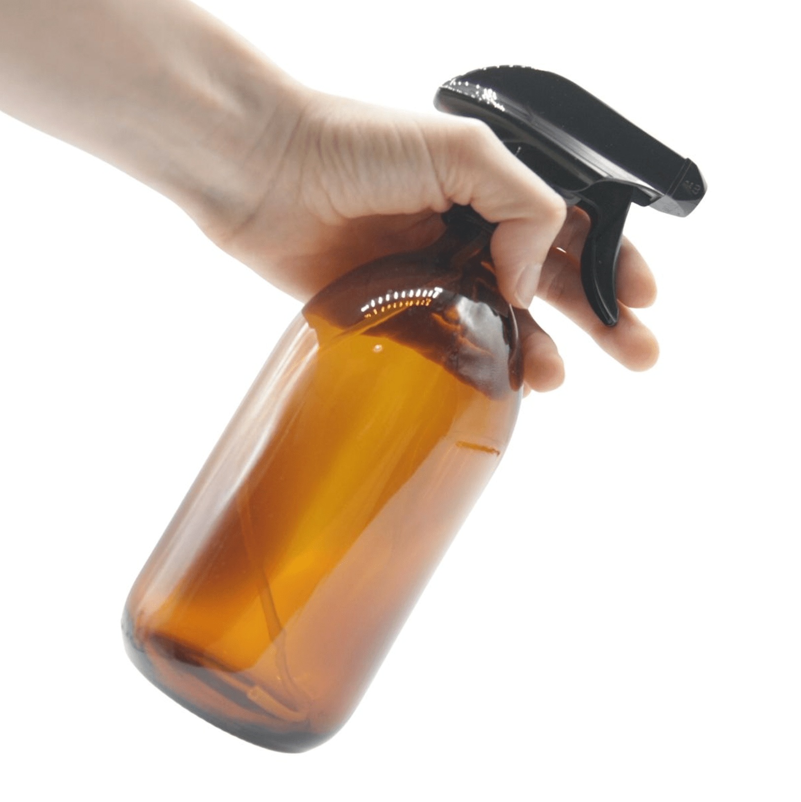 botella vidrio ámbar - descuento cero residuo